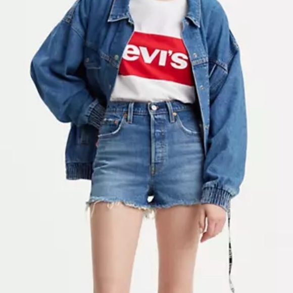 Levi's Pants - 🎉Levi’s Premium 501 High Waisted Jean Shorts🎉